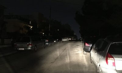 Στο Σκοτάδι Η Οδός Ηπείρου Στην Ηλιούπολη – Προβλήματα Και Στην Αμφιτρίτης (ΦΩΤΟ+VIDEO)