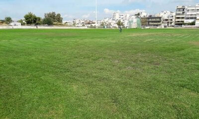 Εργασίες Συντήρησης Και Αποκατάστασης Στο Στάδιο “Χαλικάκι” Στην Ηλιούπολη