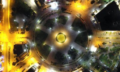 H Ηλιούπολη Σε Καραντίνα – Φωτογραφίες Από Την Άδεια Πόλη Μέσω Drone