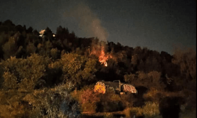 Μικρής Έκτασης Πυρκαγιά Από Φωτοβολίδες Στην Ηλιούπολη To Βράδυ Της Ανάστασης