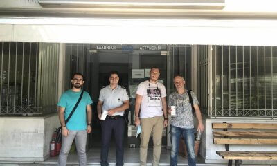 Ηλεκτρονικά Θερμόμετρα Στο Αστυνομικό Τμήμα Ηλιούπολης – Χορηγία Του Εφοπλιστή Μαρτίνου