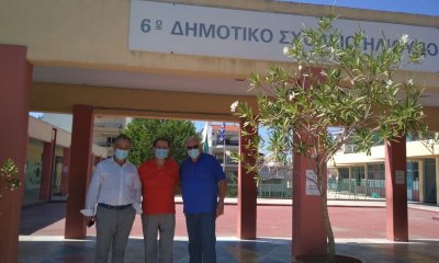 Περιοδεία Στα Σχολεία Της Ηλιούπολης Από Τον Τάσο Ευσταθίου