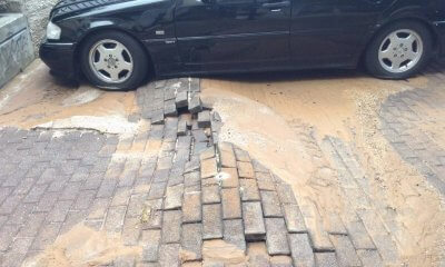 Ηλιούπολη: Τεράστιες Ζημιές και Πρόβλημα Υδροδότησης Στην Πλατεία Κανάρια(ΦΩΤΟ)