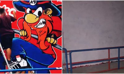 Καταστάφηκε Το Πανέμορφο Γκράφιτι Των Rebels Στο Γήπεδο Ηλιούπολης (ΦΩΤΟ + VIDEO)