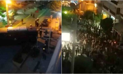 Πορεία Διαμαρτυρίας Έξω Από Το Αστυνομικό Τμήμα Ηλιούπολης