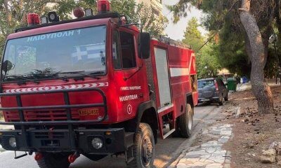 Kατάσβεση Φωτιάς Στο Ρέμα Της Πικροδάφνης Στην Ηλιούπολη