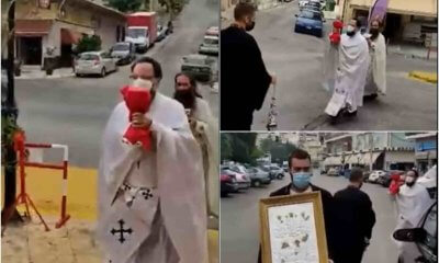 Ηλιούπολη: Προσευχή & Λιτάνευση Εικόνων Για Κατάπαυση Των Πυρκαγιών