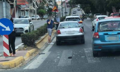 Ατύχημα Με ΙΧ Στην Κατεχάκη Το Πρωί Της Δευτέρας