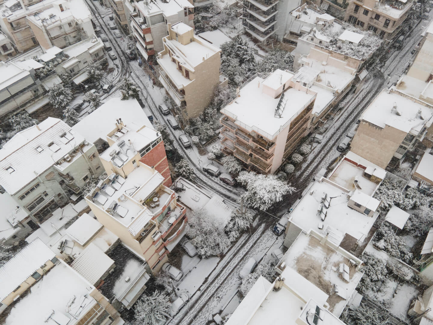 Η Χιονισμένη Ηλιούπολη Μέσα Από Τα Social Media (ΦΩΤΟ)