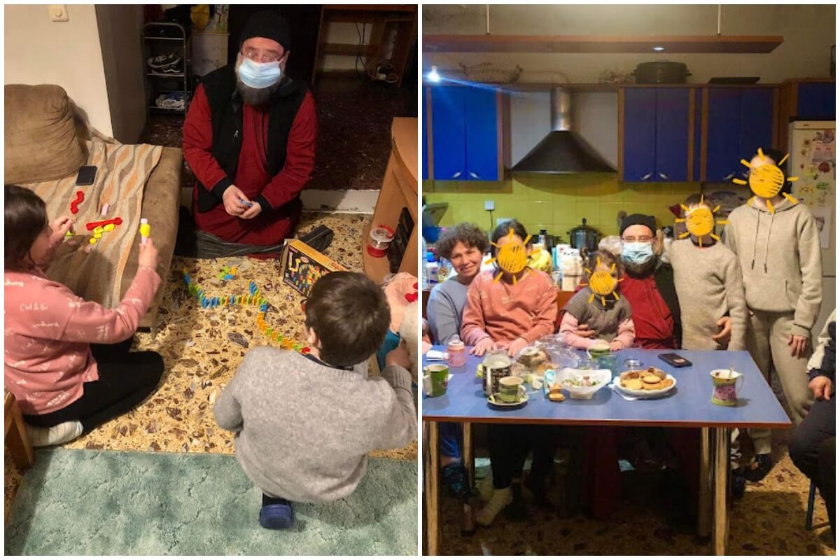 Έμπρακτη Στήριξη Σε Οικογένεια Ουκρανών Προσφύγων Από Τον Ι.Ν Αγίας Μαρίνας Ηλιούπολης