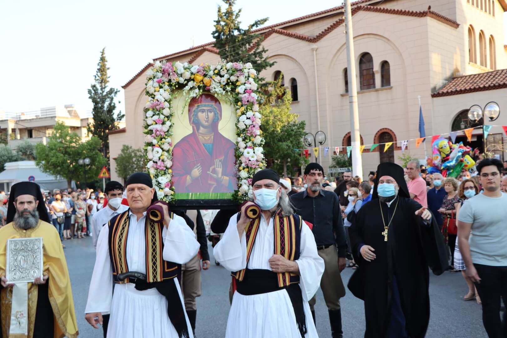 86D1C218 51A2 4595 AC64 EA4CF13467CC Πλήθος Πιστών Τίμησαν Τον Εορτασμό Της Αγίας Μαρίνας Στην Ηλιούπολη (ΦΩΤΟ)