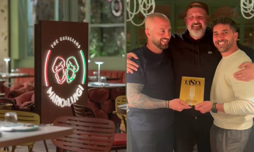 Το Ηλιουπολίτικο “Mario & Luigi” Βραβεύθηκε Ως Το Καλύτερο Ιταλικό Εστιατόριο (ΦΩΤΟ + ΒΙΝΤΕΟ)