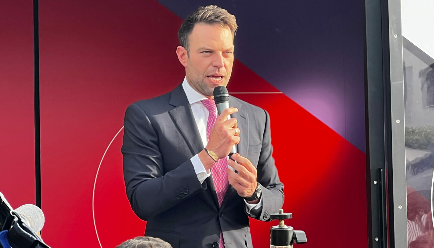 Στην Ηλιούπολη Ο Στέφανος Κασσελάκης