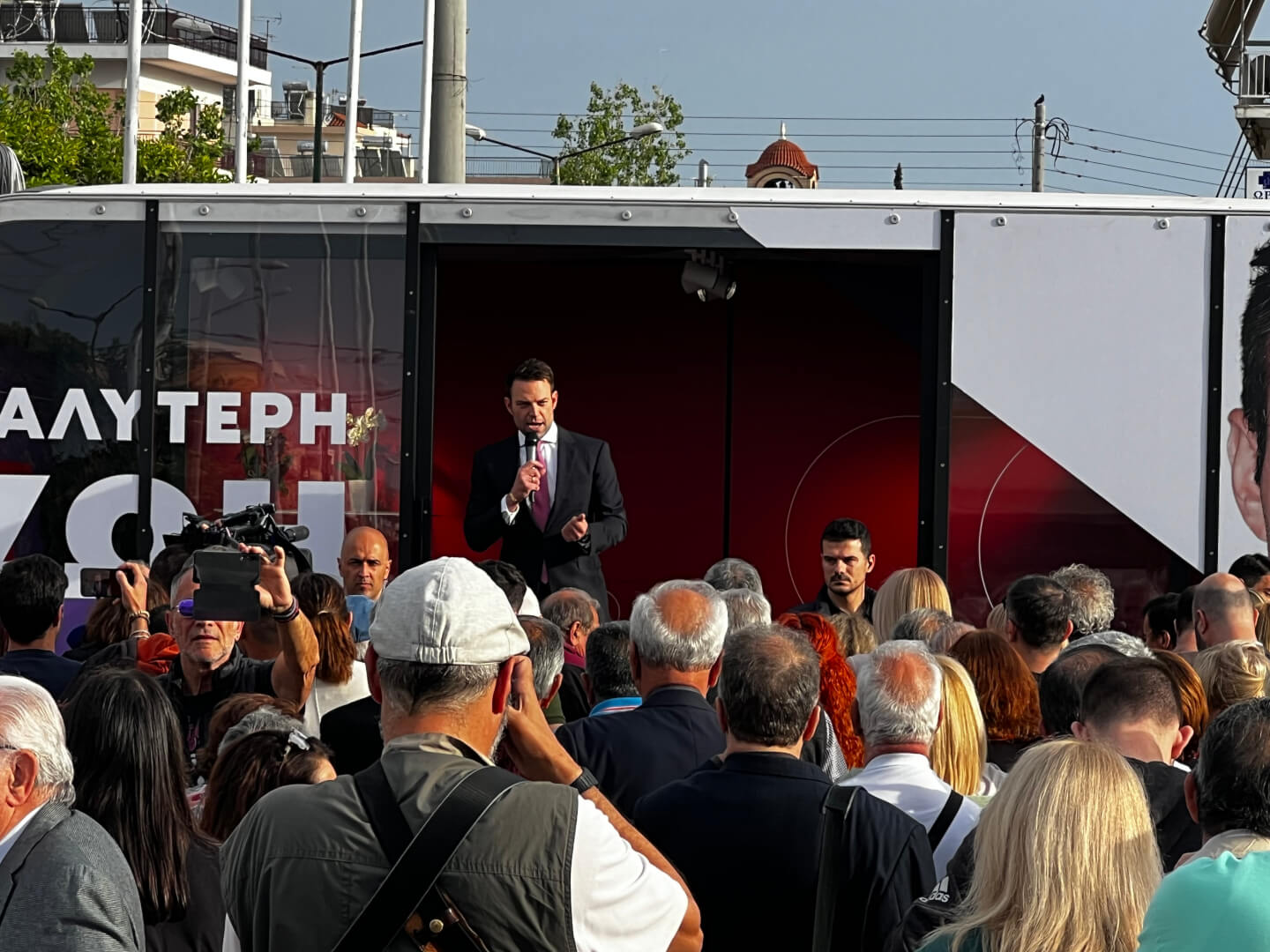 IMG 3654 Στην Ηλιούπολη Ο Στέφανος Κασσελάκης