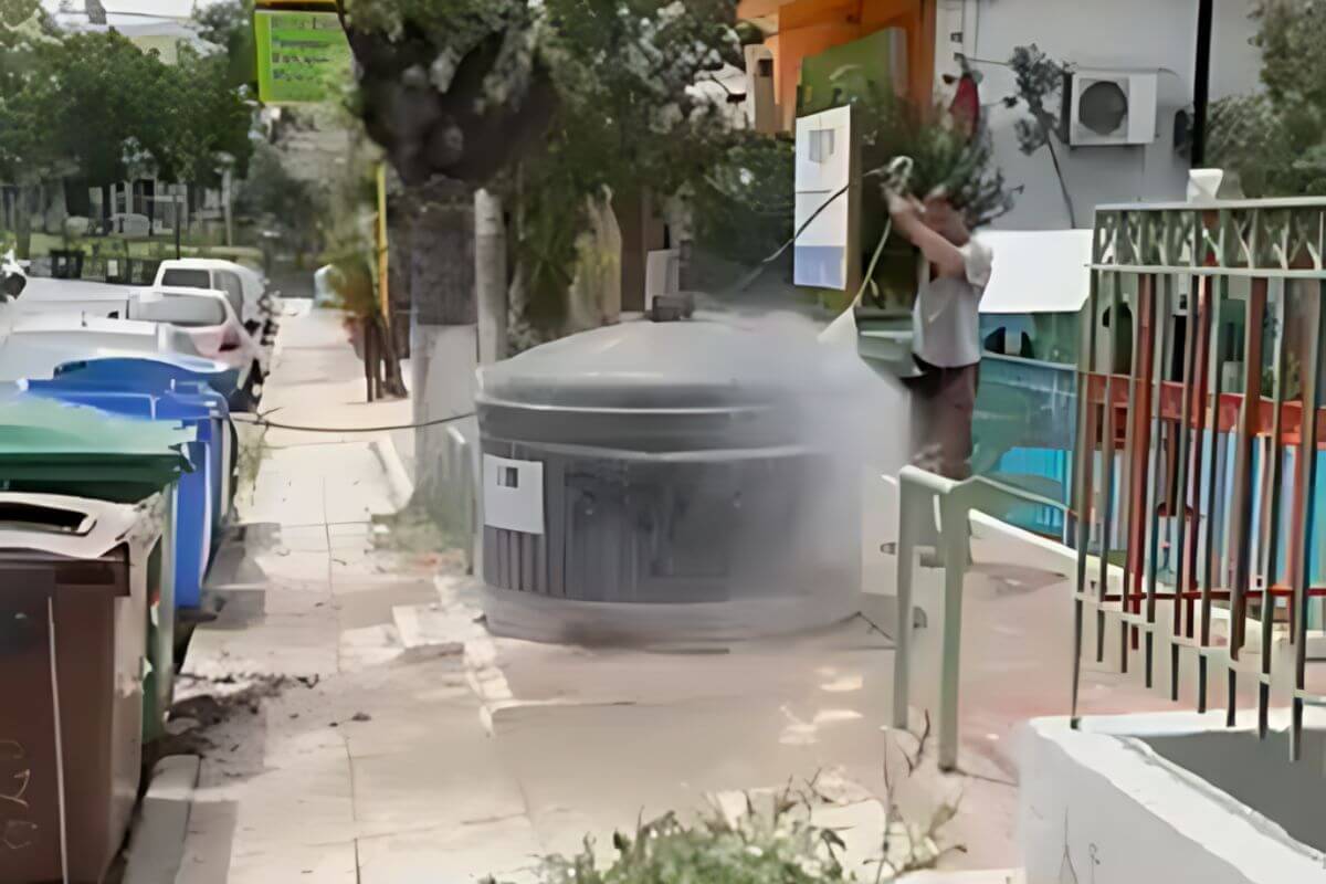 Ηλιούπολη: Καθαρίστηκαν Οι Κάδοι Μετά Το Δημοσίευμα Του ilioupolinews