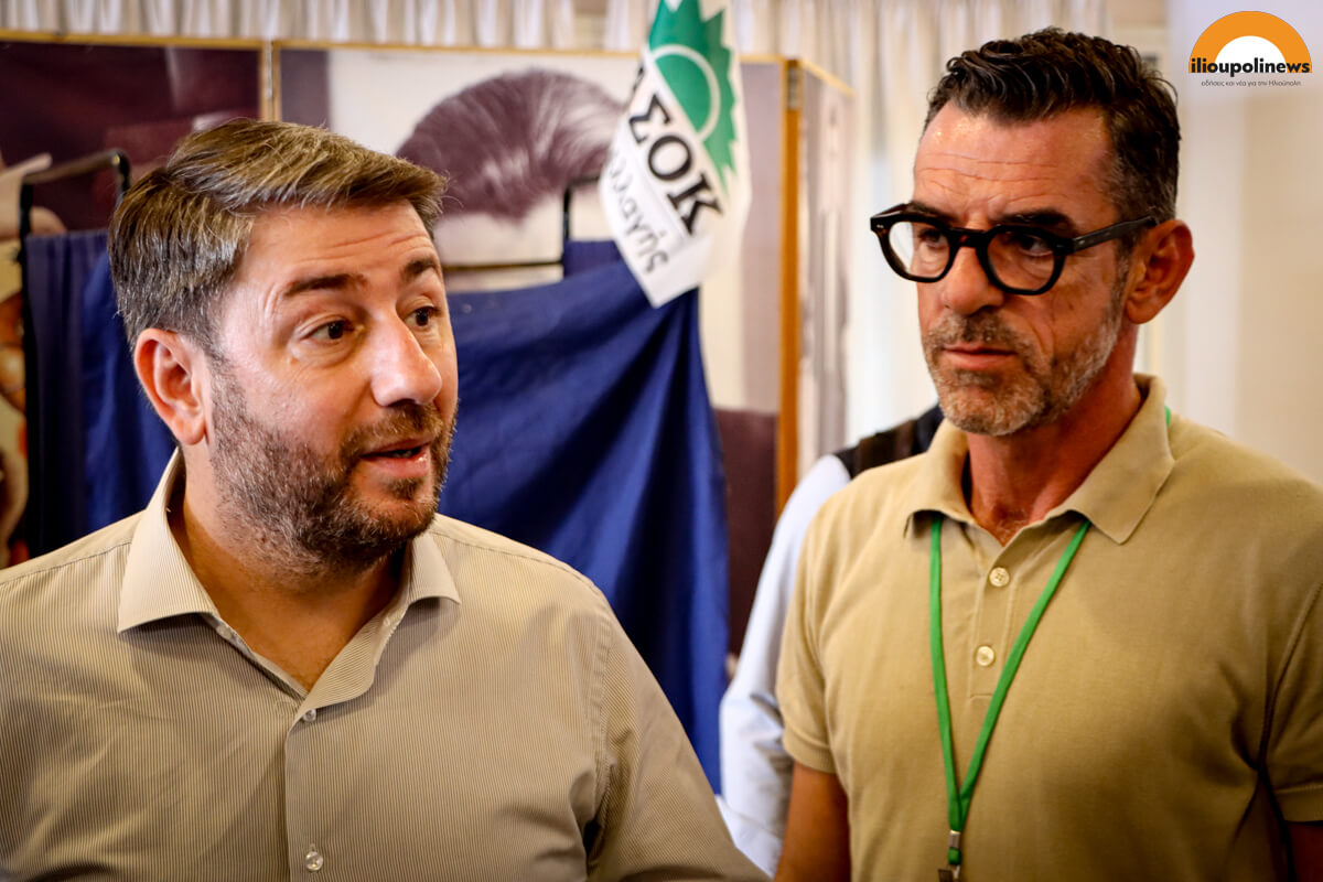 Στην Ηλιούπολη Για Τις Εσωκομματικές Του ΠΑΣΟΚ Ο Πρόεδρος Νίκος Ανδρουλάκης (ΦΩΤΟ) 7 androulakis ekloges 1 Στην Ηλιούπολη Για Τις Εσωκομματικές Του ΠΑΣΟΚ Ο Πρόεδρος Νίκος Ανδρουλάκης (ΦΩΤΟ)