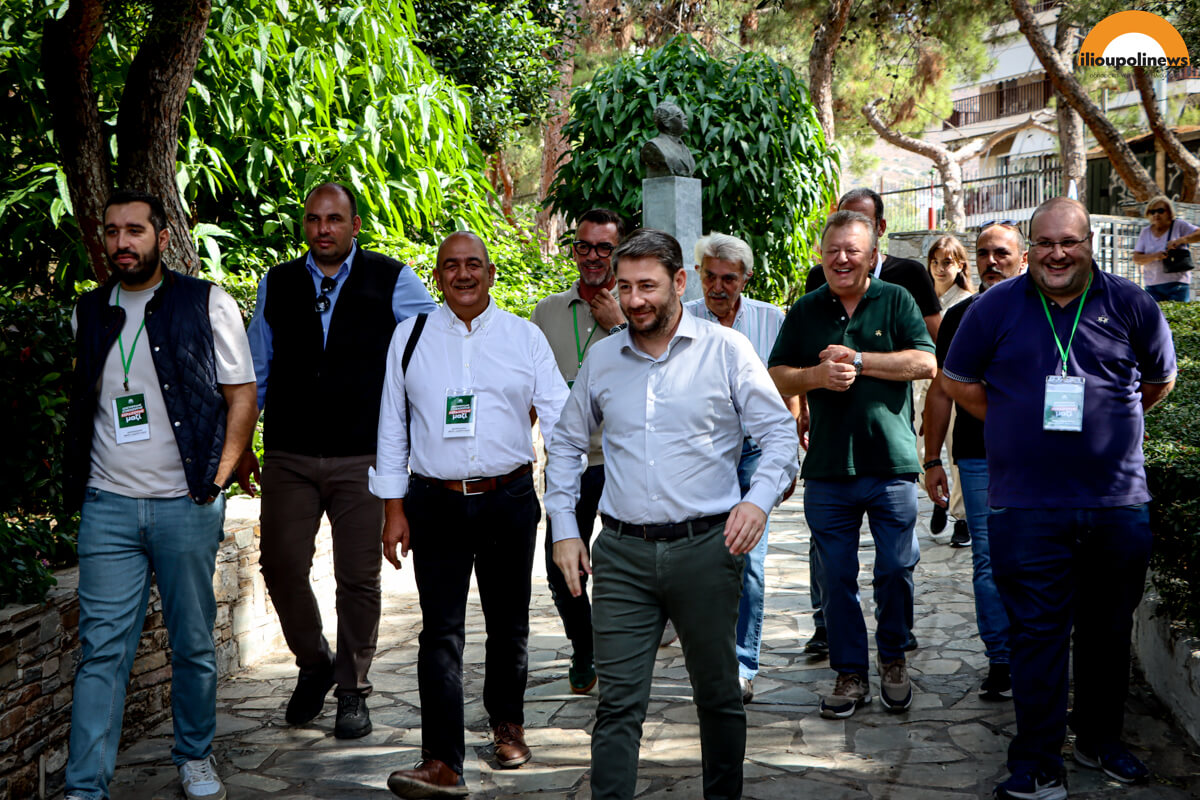 Στην Ηλιούπολη Για Τις Εσωκομματικές Του ΠΑΣΟΚ Ο Πρόεδρος Νίκος Ανδρουλάκης (ΦΩΤΟ)