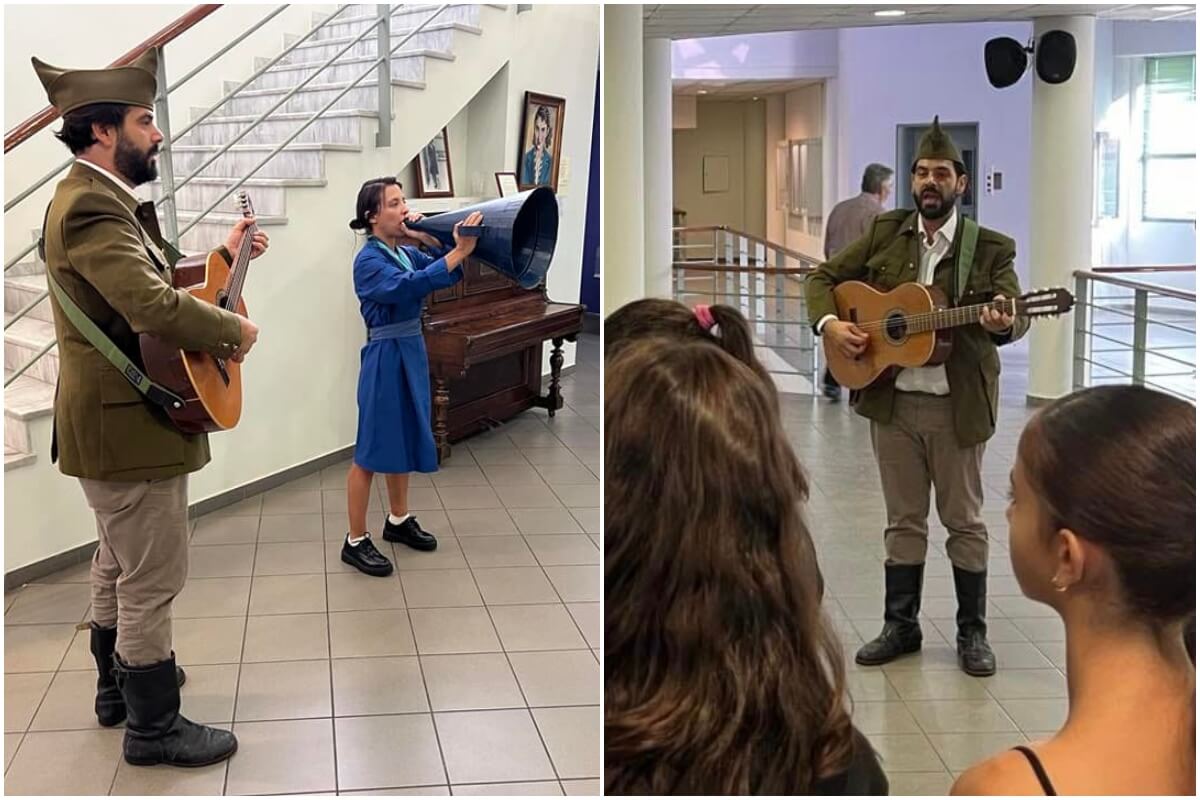 Μια Moυσική, Ιστορική Ξενάγηση Στο Μουσείο Εθνικής Αντίστασης Ηλιούπολης