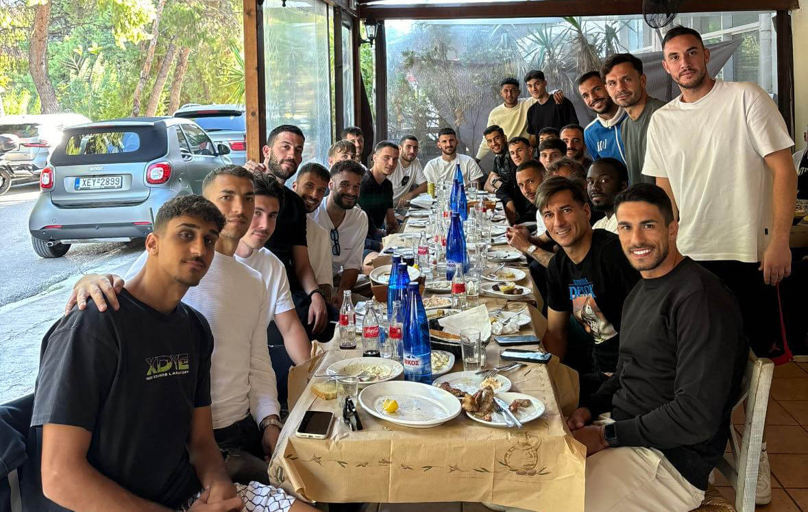 Γεύμα Συσπείρωσης Πριν Την Καλαμάτα Για Την ΠΑΕ Ηλιούπολη