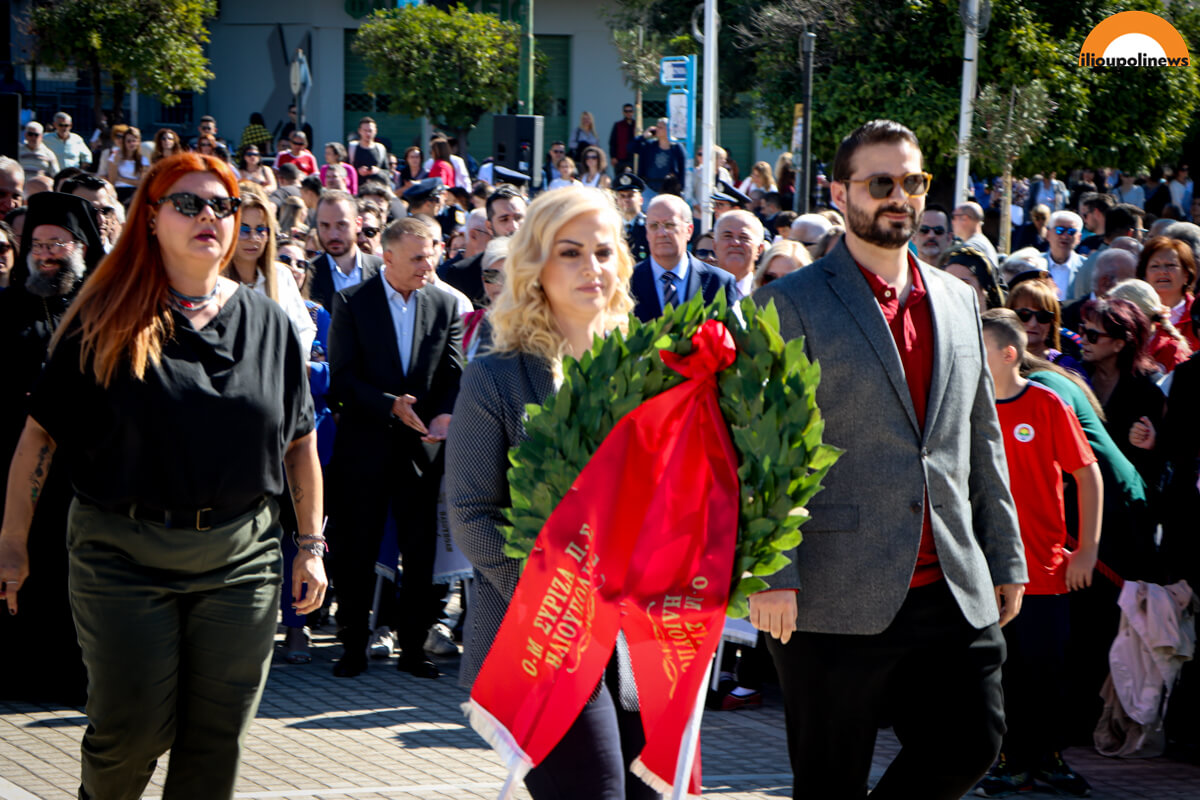 Φωτογραφίες Από Τον Εορτασμό Της 28ης Οκτωβρίου Στην Ηλιούπολη 16 parelasi 281024 ilioupoli 21 Φωτογραφίες Από Τον Εορτασμό Της 28ης Οκτωβρίου Στην Ηλιούπολη