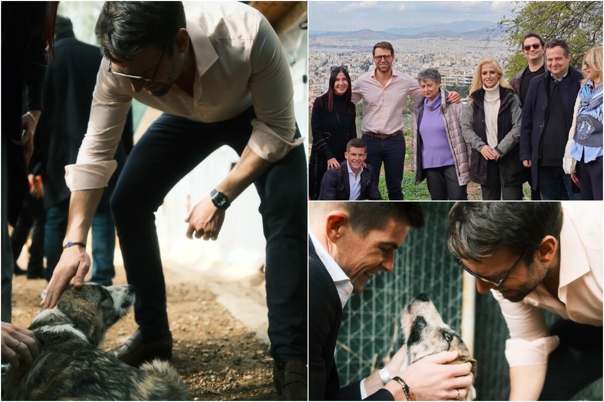 Ηλιούπολη: Επίσκεψη Στο Καταφύγιο Της Ζωοφιλικής Για Τον Στέφανο Κασσελάκη