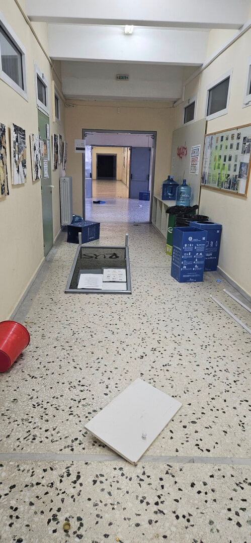 472493455 10235545182239004 8133586271086513323 n Βανδαλισμοί Και Καταστροφές Στο 2ο Γυμνάσιο Ηλιούπολης Κατά Τη Διάρκεια Των Χριστουγέννων