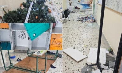 Βανδαλισμοί Και Καταστροφές Στο 2ο Γυμνάσιο Ηλιούπολης Κατά Τη Διάρκεια Των Χριστουγέννων