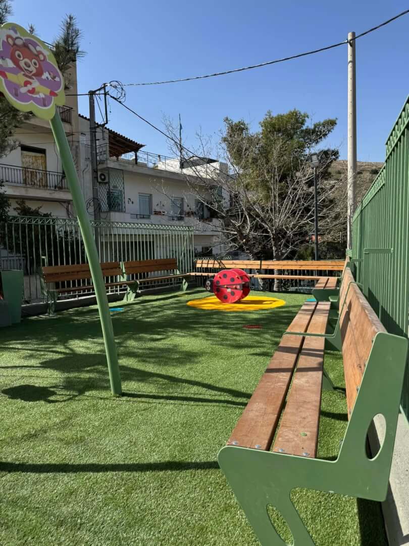 484791641 1220681843395621 3812043554456152034 n Ηλιούπολη: Ανακαινίστηκε Η Παιδική Χαρά Της Οδού Πινδάρου Στην Αγία Μαρίνα (ΦΩΤΟ)