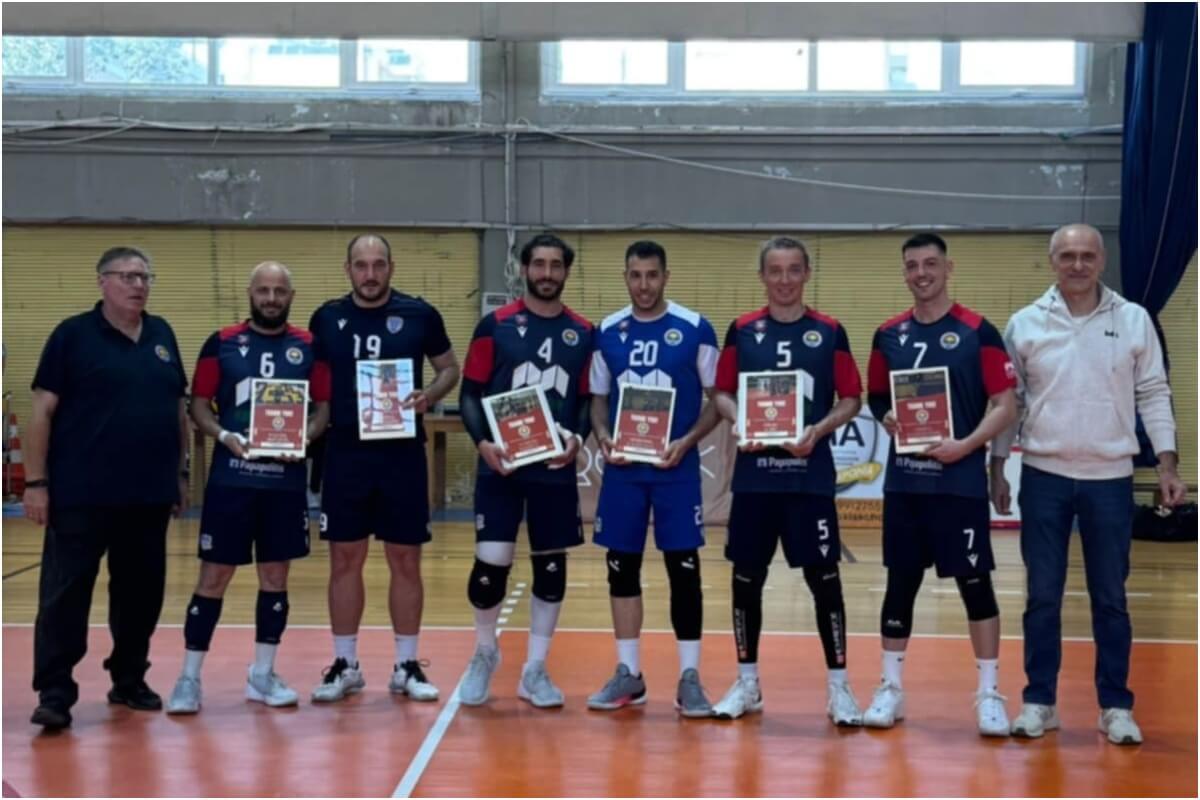 Ο Γ.Σ Ηλιούπολης Βράβευσε Τα «Χρυσά Παιδιά» Του Τμήματος Βόλεϋ Ανδρών (ΦΩΤΟ)