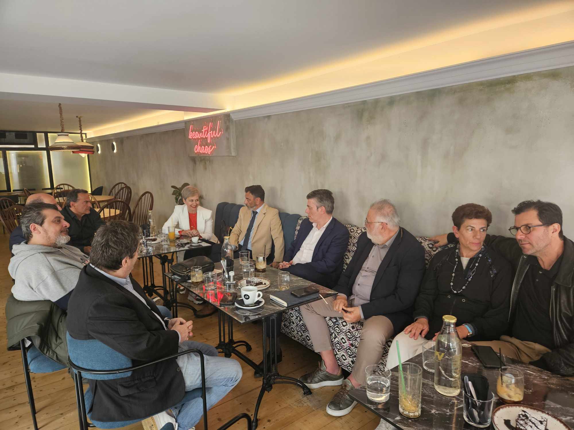 Συνάντηση Εμπορικού Συλλόγου Ηλιούπολης Με Τον Τάσο Γαϊτάνη Για Την Ενίσχυση Της Τοπικής Αγοράς