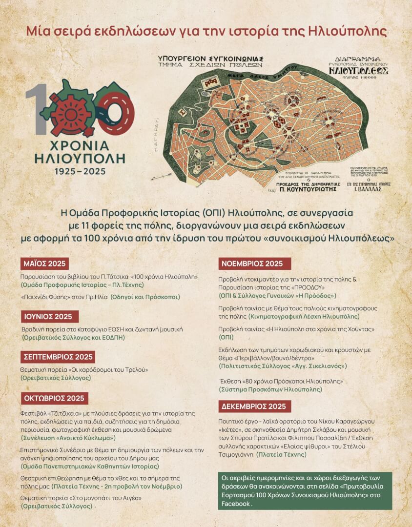 ΣΕΛΙΔΑ 13 Τεράστια Επιτυχία Για Την Πρώτη Εκδήλωση Εορτασμών Των 100 Χρόνων Ιστορίας Της Ηλιούπολης