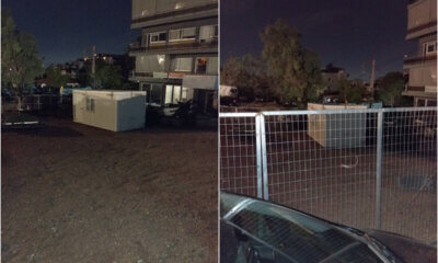 Ηλιούπολη: Τι Συμβαίνει Με Το Εργοταξιακό Container Στο Επίμαχο Οικόπεδο Στο Χαλικάκι