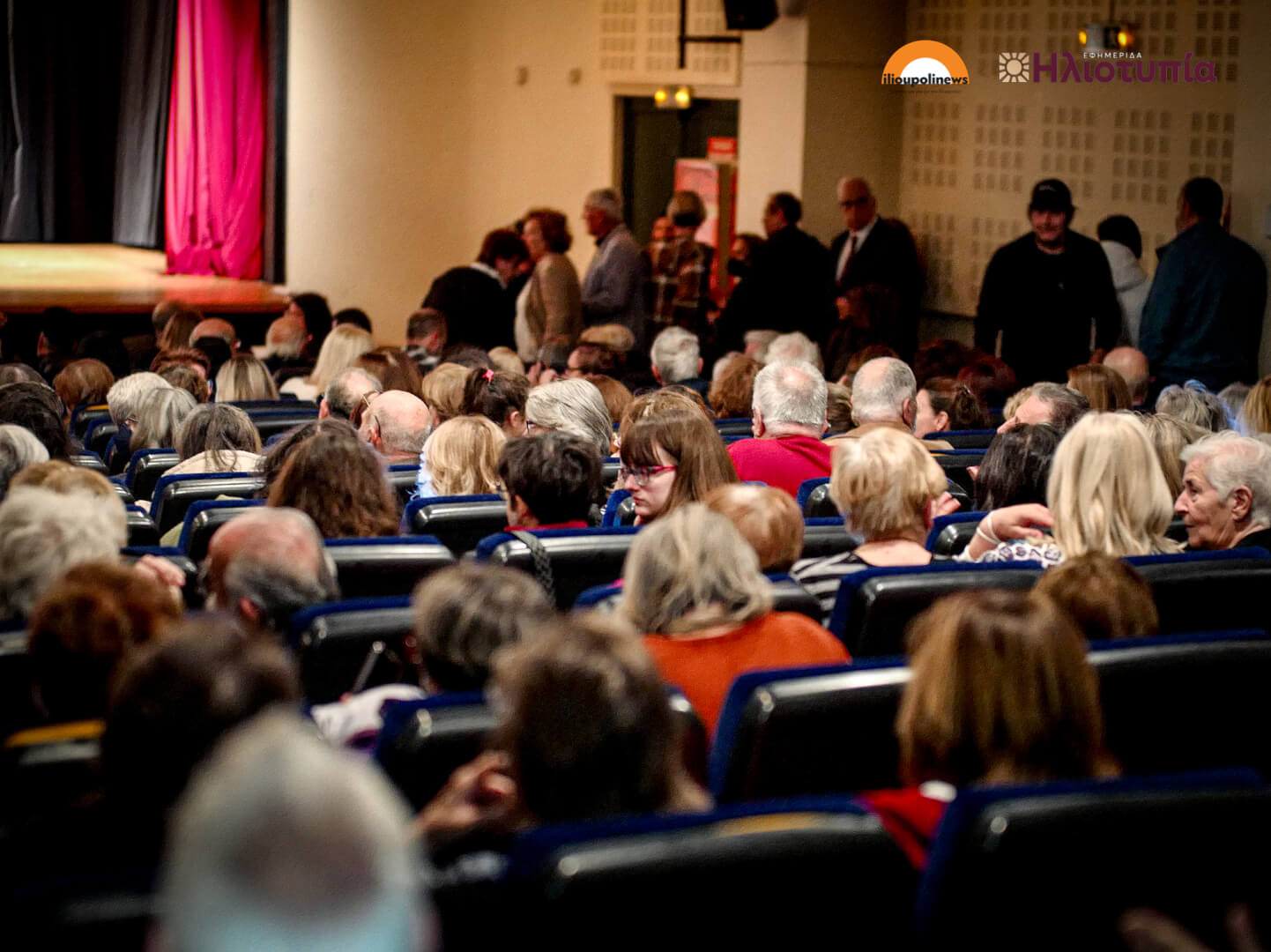 Ηλιούπολη: Κατάμεστο Το Θέατρο «Μίκης Θεοδωράκης» Στην Πρεμιέρα Του Ντοκιμαντέρ «100 Χρόνια Ηλιούπολη» (ΦΩΤΟ) 6 provoli dokimanter 100 xronia ilioupoli 17 Ηλιούπολη: Κατάμεστο Το Θέατρο «Μίκης Θεοδωράκης» Στην Πρεμιέρα Του Ντοκιμαντέρ «100 Χρόνια Ηλιούπολη» (ΦΩΤΟ)