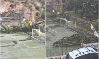 Ηλιούπολη: Έπεσαν Δέντρα Στο Β’ Δημοτικό Γηπεδο – Ζημιές Στην Περίφραξη (ΦΩΤΟ)