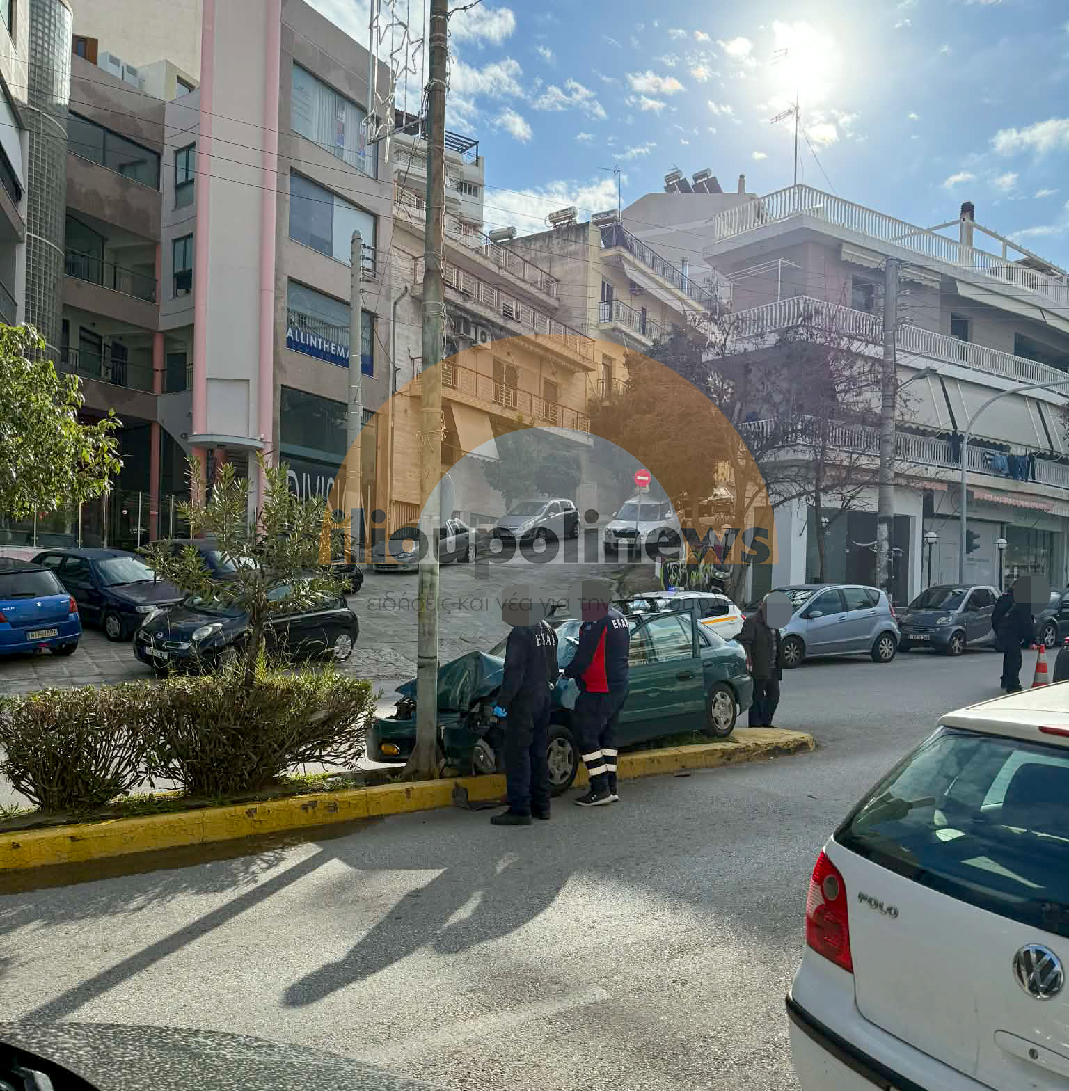 Σοβαρό Τροχαίο Ατύχημα Στην Αγία Μαρίνα Ηλιούπολης (ΦΩΤΟ)