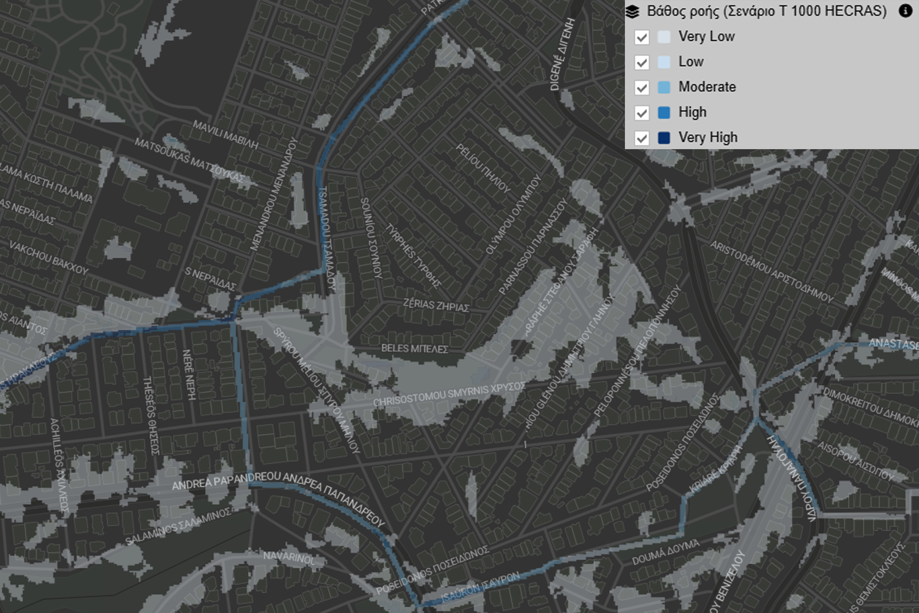 ΣΕΛΙΔΑ 7 ΧΑΡΤΗΣ 2 Πόσο Θωρακισμένη Είναι Η Ηλιούπολη Απο Πλημμυρικά Φαινόμενα;