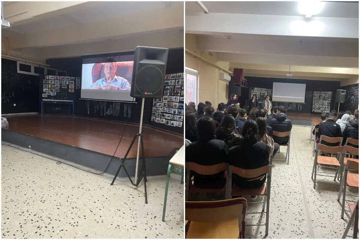 Δύο Νέες Προβολές Του Ντοκιμαντέρ «100 Χρονια Ηλιούπολη» Σε Σχολεία Της Ηλιούπολης