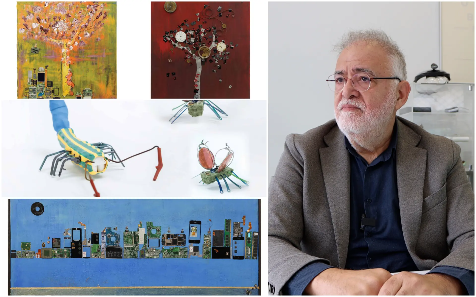 Δύο Νέες Εκθέσεις Για Τις Δημιουργίες Του Ηλιουπολίτη Εικαστικού Θανάση Μπίρλη