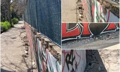 Απίστευτο Περιστατικό Βανδαλισμού Στην Ηλιούπολη – Ξήλωσαν Τοίχο Στο Πάρκο Αγίου Νικολάου