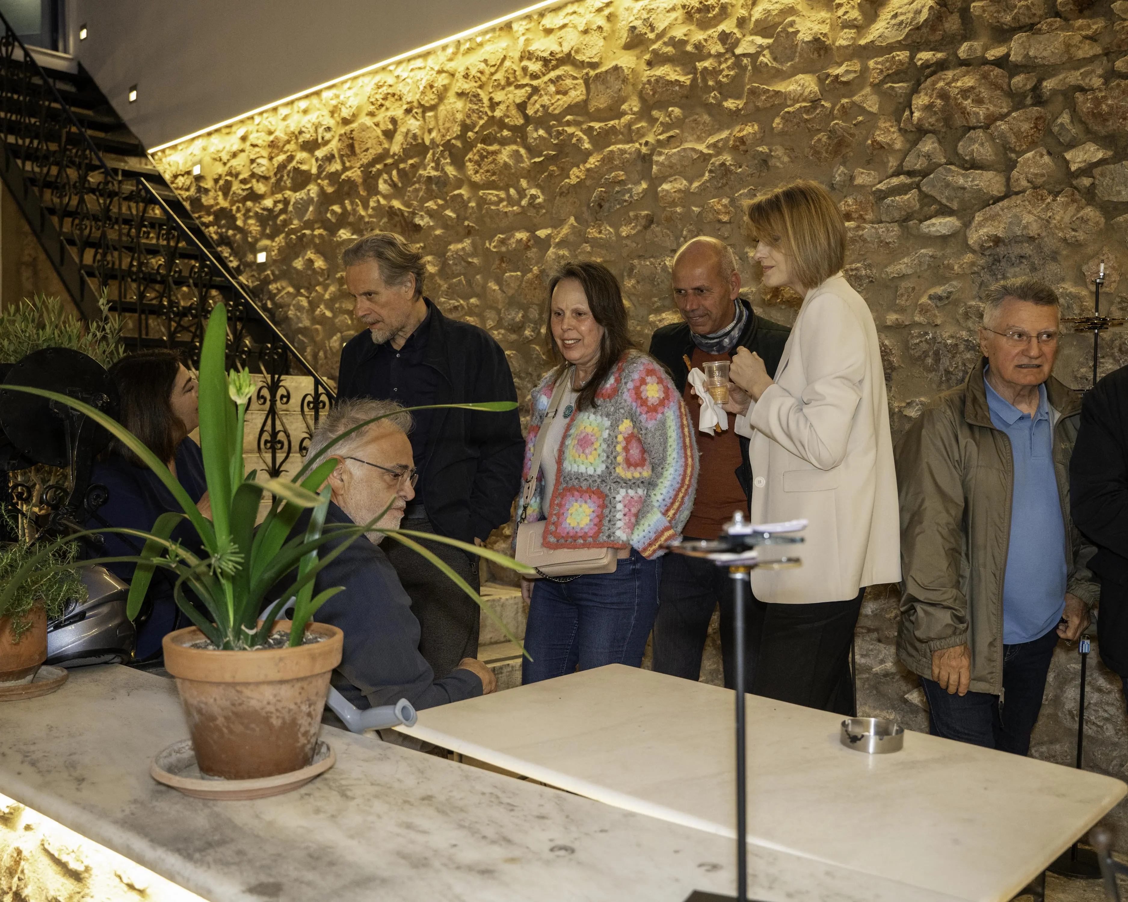 2026 05 07 Athansios Mpirlis Metamorphosis Museum Irakleidon DSC08671 Λαμπερά Εγκαίνια Στην Έκθεση Του Ηλιουπολίτη Εικαστικού Θανάση Μπίρλη