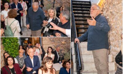 Λαμπερά Εγκαίνια Στην Έκθεση Του Ηλιουπολίτη Εικαστικού Θανάση Μπίρλη