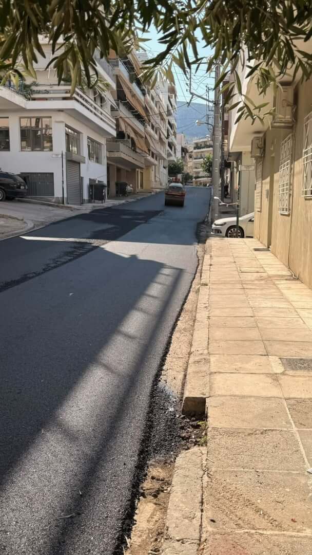 773995589 1499545298874242 2233780696307097700 n Ηλιούπολη: Ποιοι Δρόμοι Ασφαλτοστρώθηκαν - Έγιναν Εργασίες Σε 19.000 τμ Οδικού Δικτύου