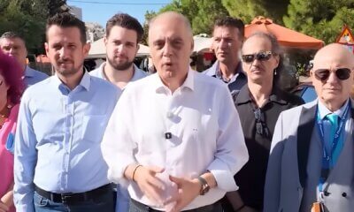 Περιοδεία Του Κυριάκου Βελόπουλου στη Λαϊκή Αγορά της Κάτω Ηλιούπολης (VIDEO)