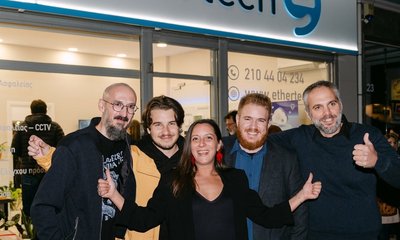 Λαμπερά Εγκαίνια Για Το Νέο Κατάστημα Της Ethertech Στην Ηλιούπολη